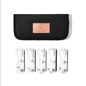NWOT Anastasia Beverly Hills eyebrow stencils&case