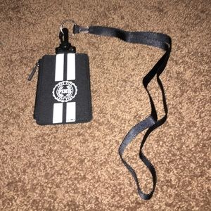 VS PINK Lanyard and Card/cash holder