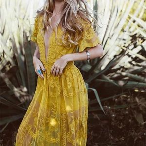 BRAND NEW Honey Punch Romper with skirt overlay!