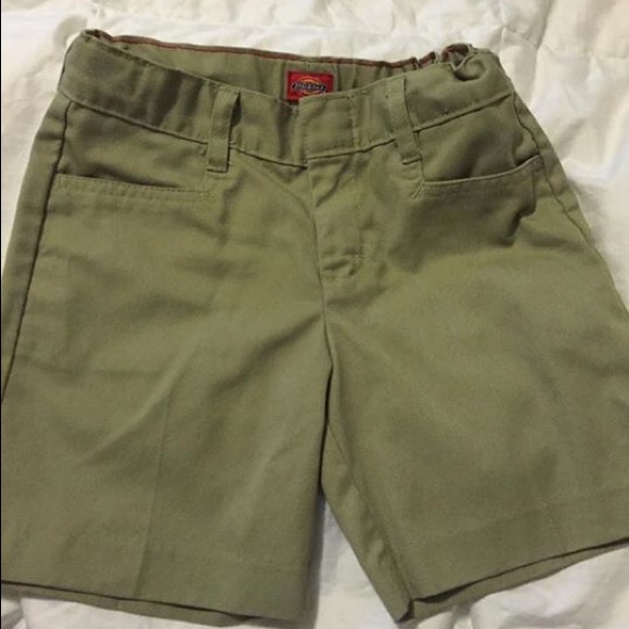 Khaki Uniform Shorts Girls 6