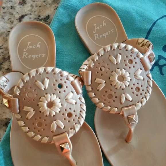 Jack Rogers kids sandals. Worn 1 time for photos