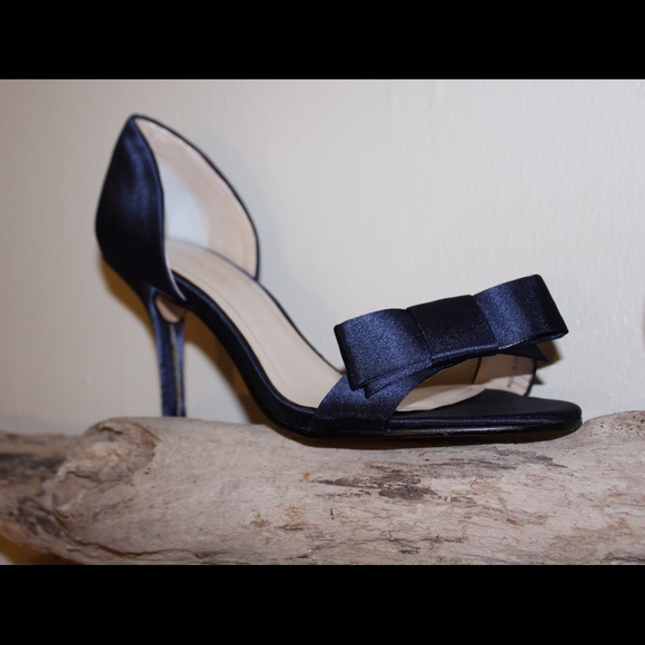 Caparros Geri in Blue Satin