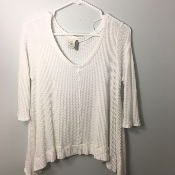 Paper Crane 3/4 length White Thermal