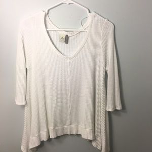 Paper Crane 3/4 length White Thermal