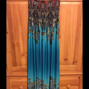 Strapless Maxi Dress by Venus