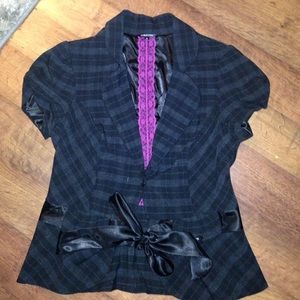 Maurices Short Sleeve Blazer