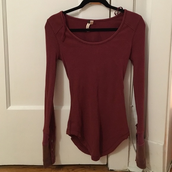Free people long sleeve shirt