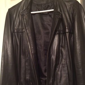 Leather jacket