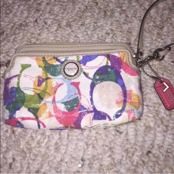 Coach wallet wristlet