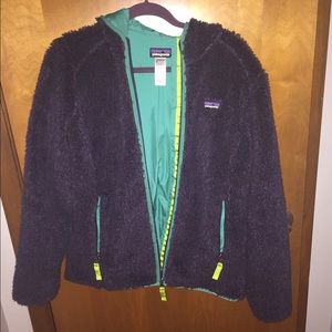Patagonia fuzzy coat