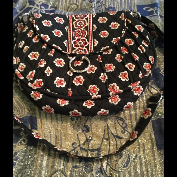 Vera Bradley Saddle Up in Pirouette pattern EUC