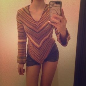 Vintage Hippie-Ish Multicolor Sweater