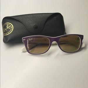 Ray Bans Purple Wayferer