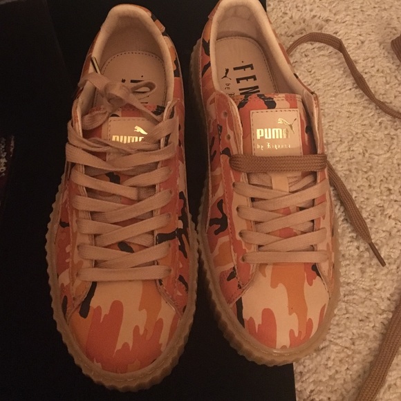 SOLD FENTY Puma by Rihanna Camo Creeper W 7.5 - Picture 1 of 4