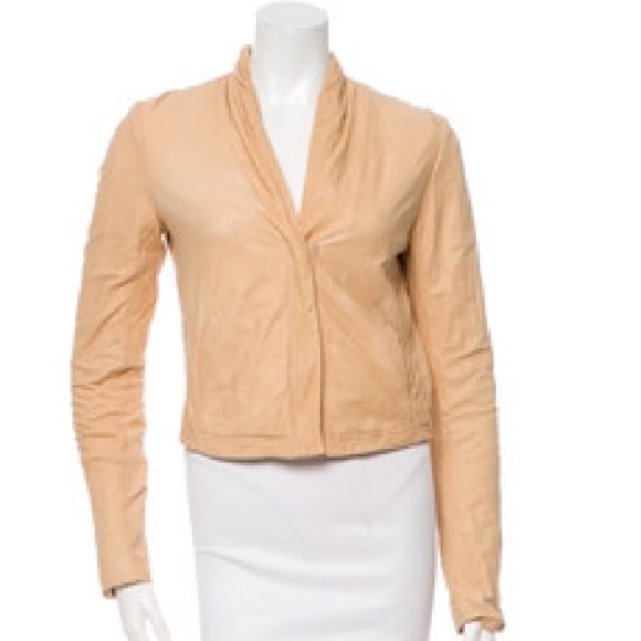 Theory leather jacket