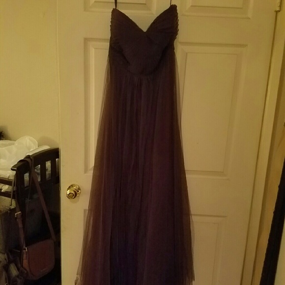 Jenny yoo Annabelle in raisin - Picture 2 of 4