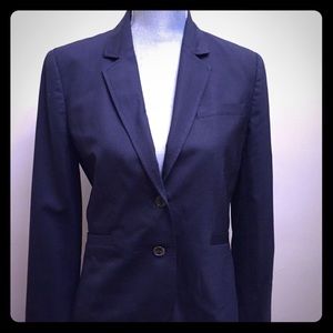 J.Crew Navy Pinstripe Blazer