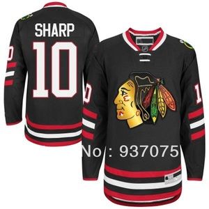 Blackhawks hockey jersey Sharp Stadium Series