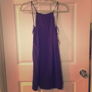 Navy Strappy Back Dress