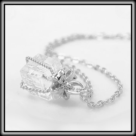 CRYSTAL PRESENT NECKLACE 🎉HP🎉 - Picture 2 of 4