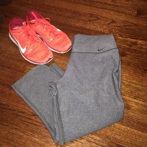 Heather Grey Nike Leggings