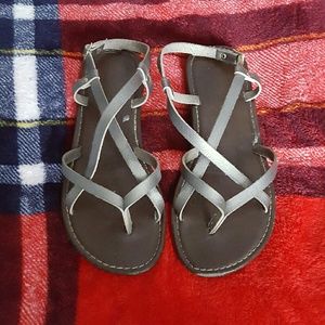 Silver Sandals