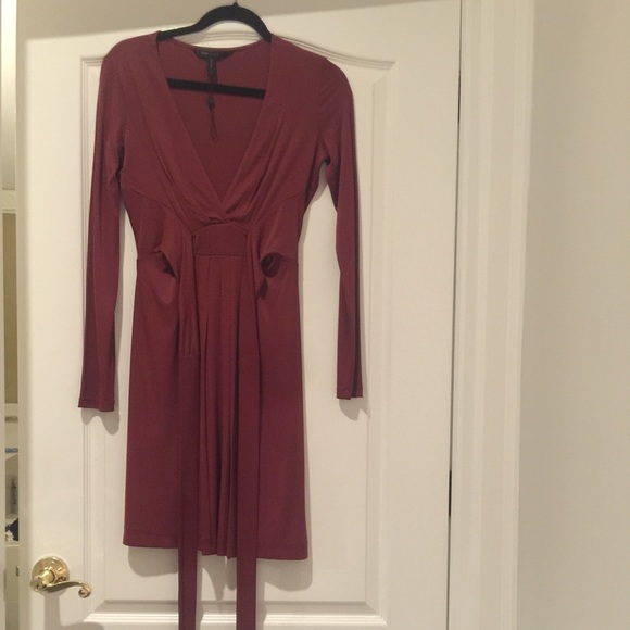 BCBG maroon / red dress