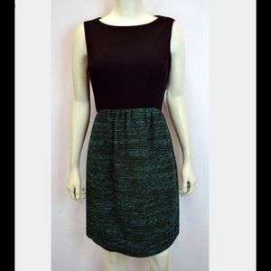 Shoshanna Janine Crepe/Tweed Dress
