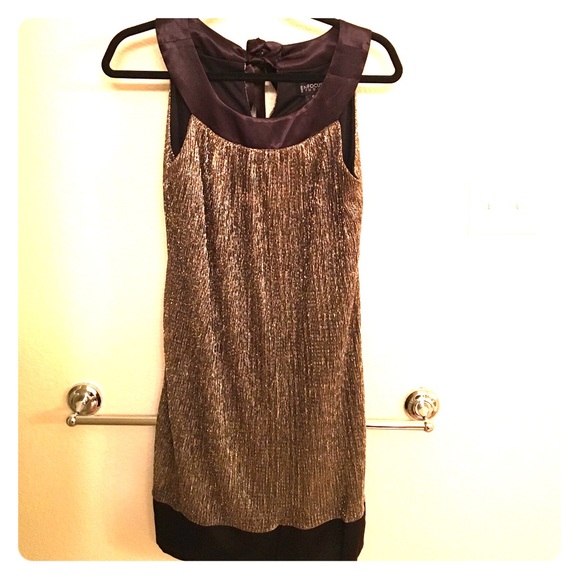 Metallic shift dress, never been worn!