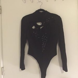 Women's Classy/Dressy Swarovski Crystal Leotard