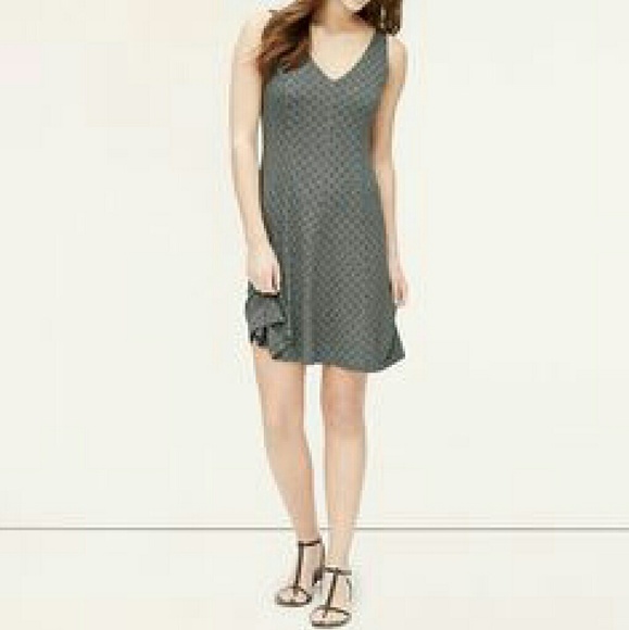 Loft V neck dress