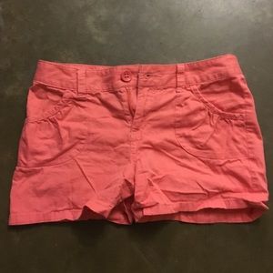 NEVER WORN coral shorts