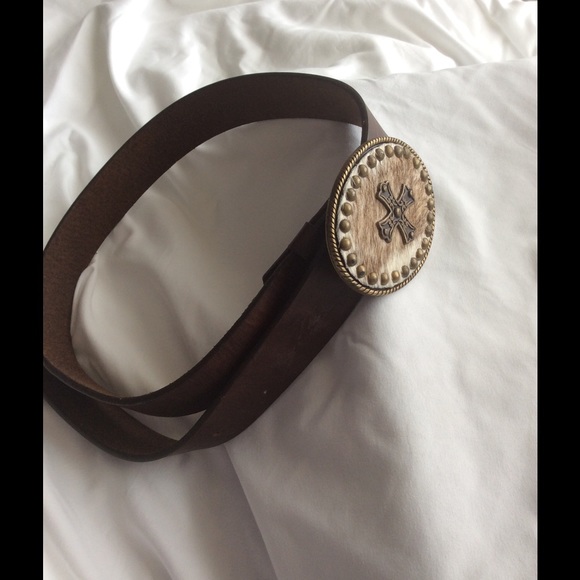 Brown Leather Belt