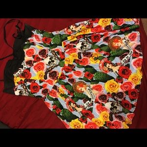Dia de los Muertos vintage style dress