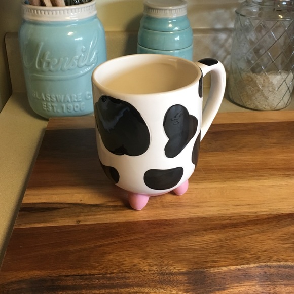 Cow udder farm coffee mug cup
