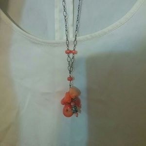 Orange necklace