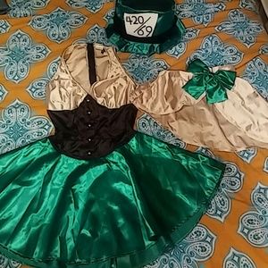 3 pc tea party hostess Halloween costume