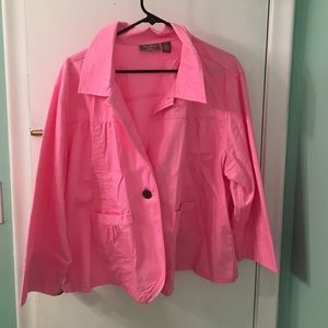 Pink blazer