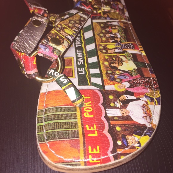 Jeon Vacation Italian painted shoe