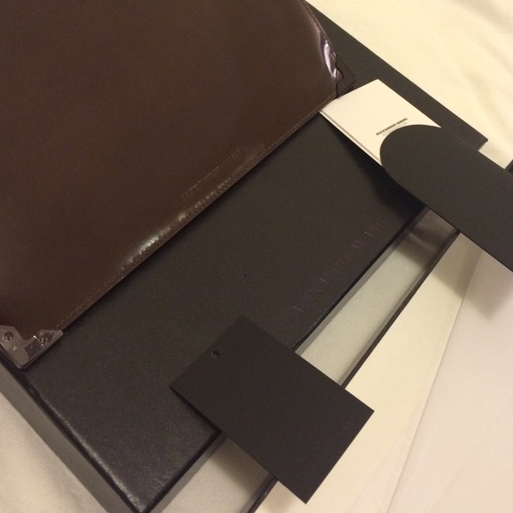 NWT Alexander Wang Prisma Patent Leather Clutch - Picture 2 of 3