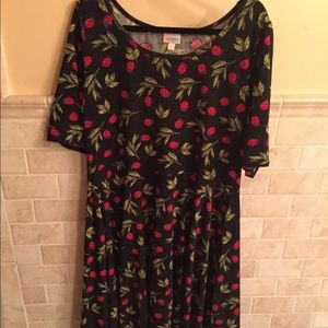 LulaRoe ladybug Nicole dress 3x