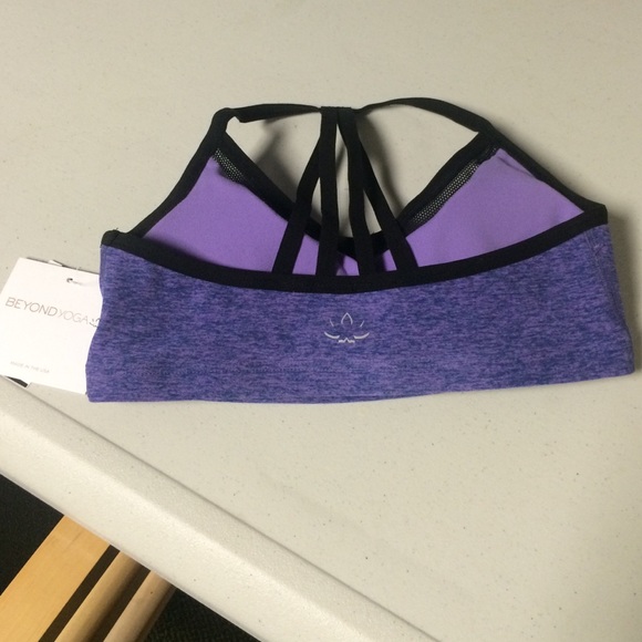 NWT Beyond Yoga Spacedye Lattice Panel Bra
