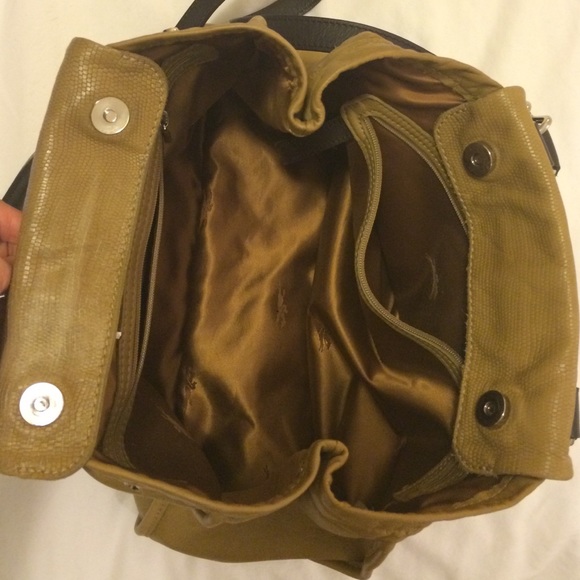 Longchamp Balzane Roots Embossed Leather Satchel - Picture 4 of 8