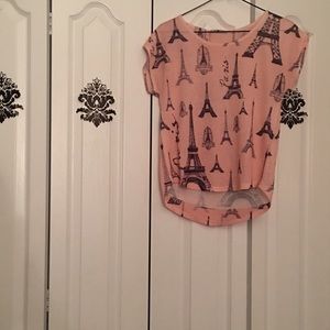 Dusty Pink High Low Shirt