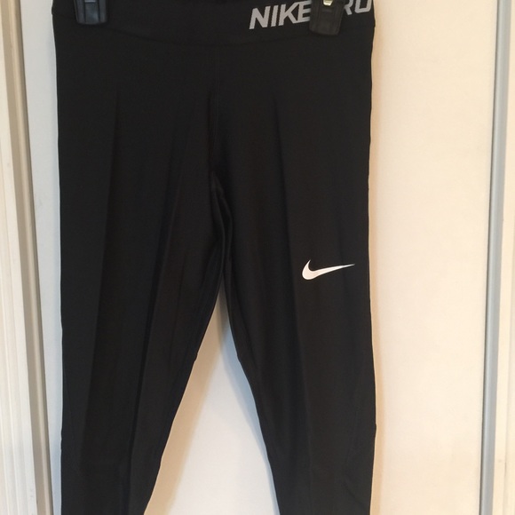 Girls Nike Pro mid calf leggings - Picture 3 of 3
