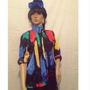 Mixed color top