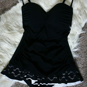 Profile by Gottex One-Piece Laser Cut Swimdress