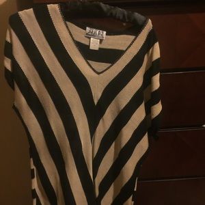 Black and Tan blouse