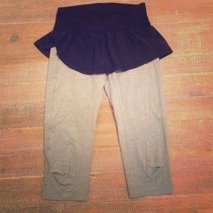 Lululemon crops with skirt