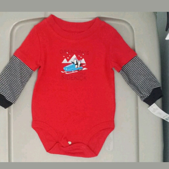 Boys Carter's "Grandpa's Little Sidekick"  6M - Picture 2 of 3